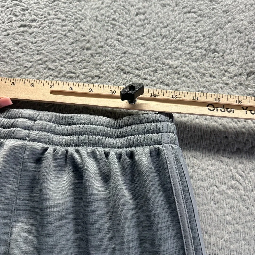 Adidas Sweatpants Boys XL Gray Polyester Jogger Tapered‎ Leg Performance Sports